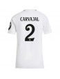 Real Madrid Daniel Carvajal #2 Heimtrikot für Frauen 2024-25 Kurzarm